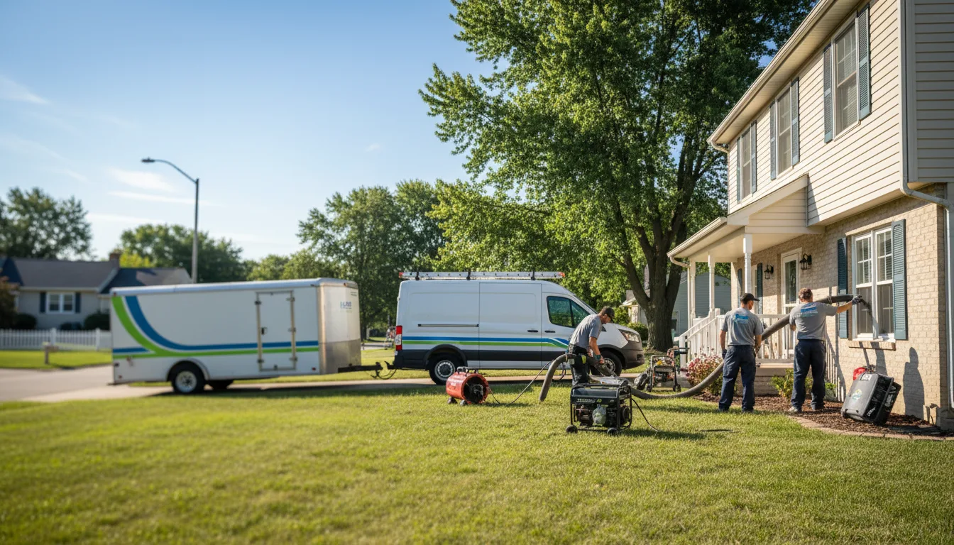 Flooded Basement Restoration And Cleanup With Repair in Rake, IA near me